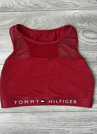 Кроп топ tommy hilfiger