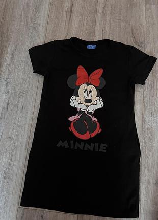 Сукня для дівчинки minnie mouse, чорна