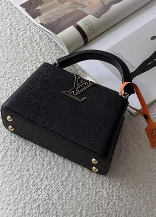 Шкіряна сумка крос боді для дівчини louis vuitton брендова сумка через плече для жінки класична жіноча сумочка луї вітон