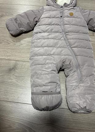 Комбінезон h&m, сірий, 62 розмір 2