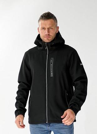 Вітрівка pogo чоловіча чорна (s m l 2xl 3xl)