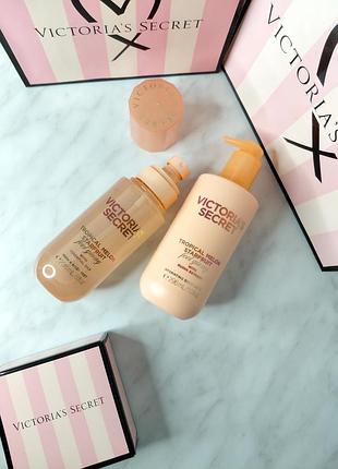 Набор / мост + лосьон для тела body care «tropical melon &amp; starfruit». victoria’s secret. оригинал 🇺🇸
