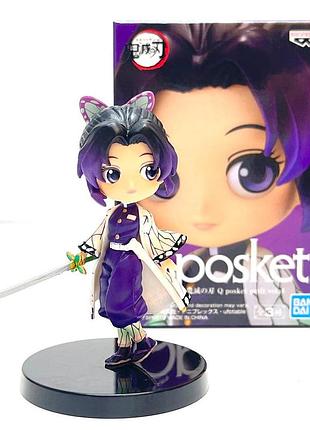 Фігурка q posket шинобу кочо kochou shinobu клинок, який знищує демонів demon slayer 7 см qp ks ds 7