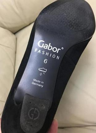 Кожаные туфли gabor 3