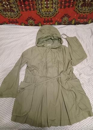 Женская ветровка-парка, over size, vila nuuk parka coast, оригинал, р. m-l