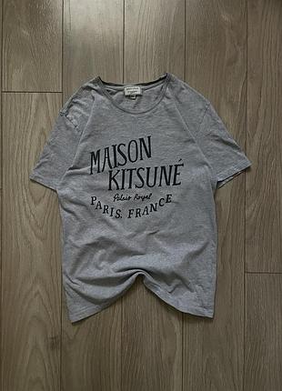 Футболка maison kitsune archive japan drip