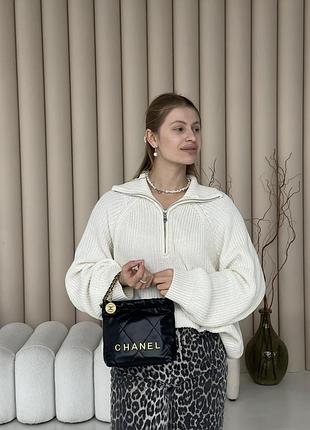 Кожаная женская сумка кросс боди chanel брендовая сумка через плечо для девушки классическая городская сумка шанель для женщины