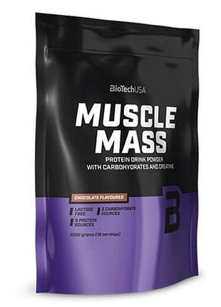 Biotech usa muscle mass 1000 грам шоколад