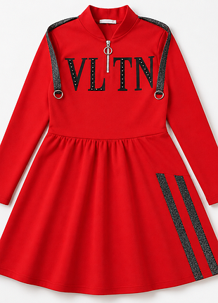 ❤️ червона сукня для дівчинки

👗 зріст: 134–140 см
🔴 яскрава червона сукня з довгим рукавом та розкльошеною спідницею.