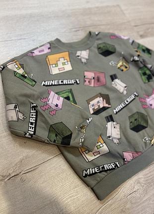 Світшот для хлопчика h&m minecraft 2