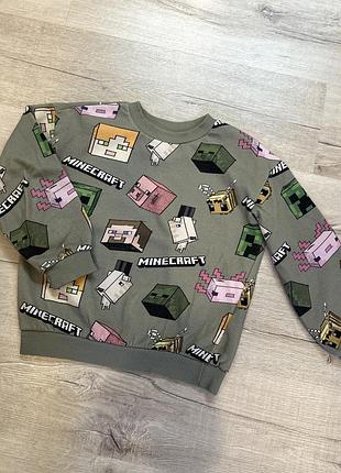 Світшот для хлопчика h&m minecraft 3