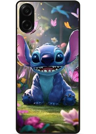 Силіконовий бампер чохол для samsung a08 стіч stitch