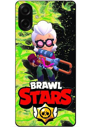 Чехол силиконовый бампер для samsung a08 с героем бравл белль brawl