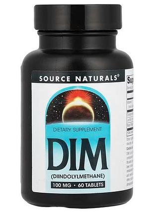 Source naturals dim 100 mg 60 tablets