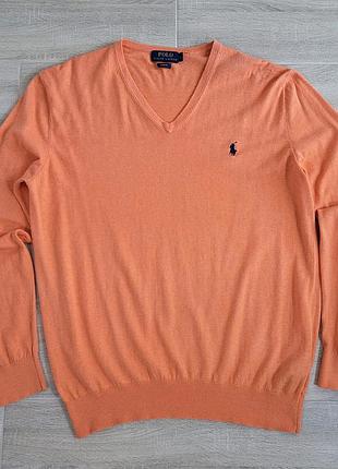 Свитер polo ralph lauren slim fit хлопок кашемир