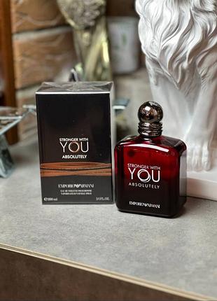 Парфуми giorgio armani stronger with you absolutely для чоловіків