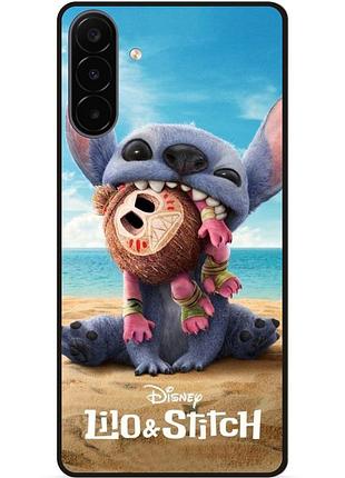 Силіконовий бампер чохол для samsung a18 стіч stitch