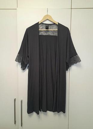 Халат з мереживом h&m
