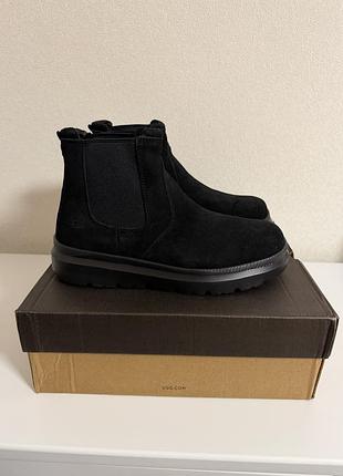 Сапоги ugg burleigh chelsea black 43(28cm) new lowmel heritage neumel
