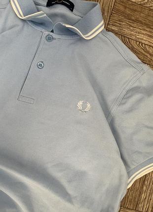 Поло чоловіче fred perry блакитне 2