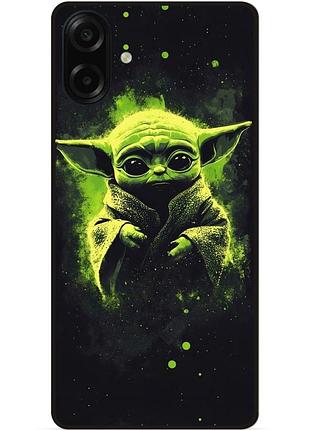 Чохол силіконовий для samsung a07s mandalorian grogu йода