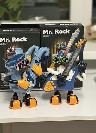Музична іграшка mr. rock танцюючі роботи гітара, саксофон