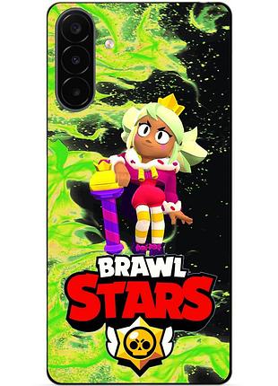 Силіконовий бампер чохол для samsung a18 з героєм бравл менді brawl