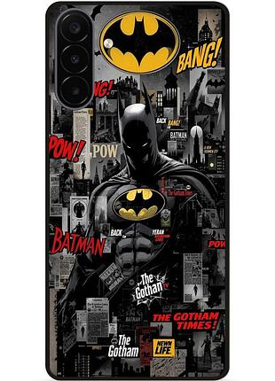 Силіконовий бампер чохол для samsung a18 з малюнком batman бэтмен