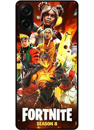 Силиконовый чехол бампер для samsung a07s с рисунком fortnite marvel фортнайт марвел