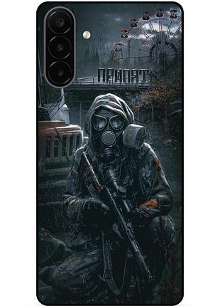 Силіконовий бампер чохол для samsung a18 з малюнком stalker сталкер