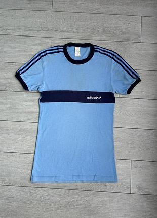 Вінтажна ретро футболка джерсі майка adidas vintage rare retro t-shirt tee made in ireland size m розмір оригінал