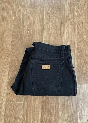 Вінтажні чорні джинси wrangler lucy c13