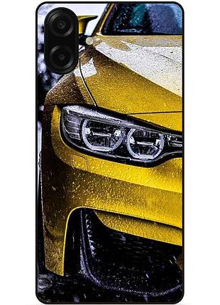 Чехол силиконовый бампер для samsung a07s с рисунком bmw бмв машина авто