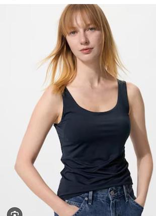 Майка uniqlo airism bra sleeveless top