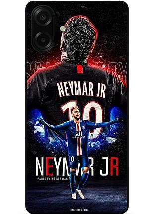 Силіконовий чохол бампер для samsung a07s з малюнком неймар neymar