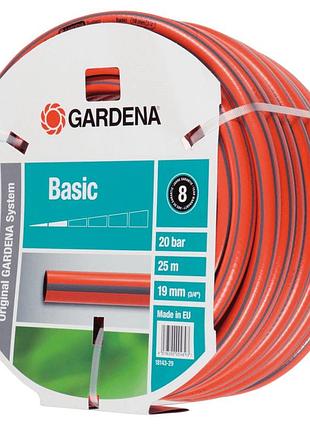 Шланг gardena basic 19 мм (3/4) 25 м gar (18143-29.000.00)