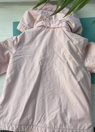 Дощовик для дівчинки h&m рожевий 2