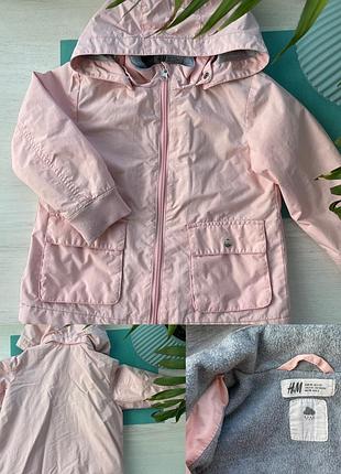 Дощовик для дівчинки h&m рожевий 4