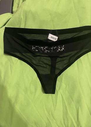 Трусики жіночі wolford стрінги чорні