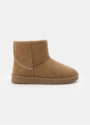 Черевики жіночі ugg sinsay бежеві з натуральної овчини