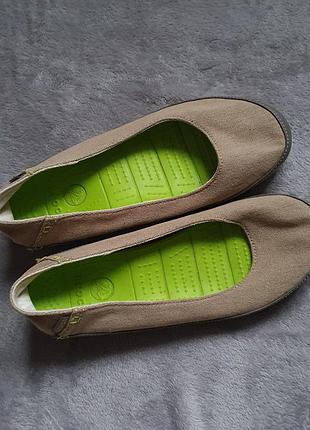 Макасины кроксы crocs w8/38, стелька 24,8см
