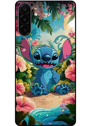 Силіконовий бампер чохол для samsung a18 з малюнком stitch стіч