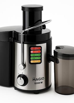 Соковыжималка для моркови и тыквы magio, соковыжималка для мягких ягод и фруктов овощная dg-51