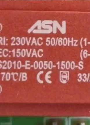 Трансформатор питания rn120209 / as2010-e-0050-1500 для газового котла demrad