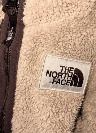 Кофта  the north face шерпа бежева 2