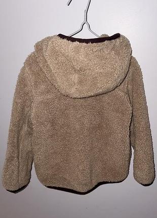 Кофта  the north face шерпа бежева 4