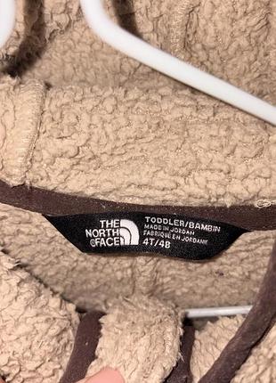 Кофта  the north face шерпа бежева 3
