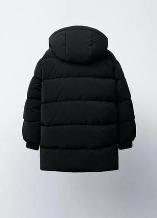 Куртка для хлопчика zara чорна 140 2