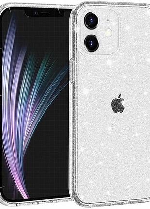 Tpu чехол nova для apple iphone 12 (6.1") clear