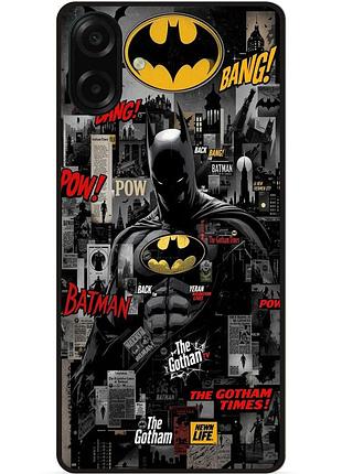 Силіконовий бампер чохол для samsung a08 з малюнком batman бэтмен